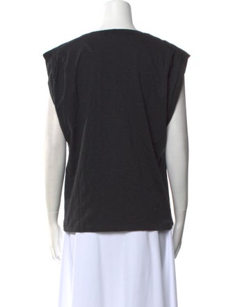 Rag & Bone Bateau Neckline Sleeveless T-Shirt