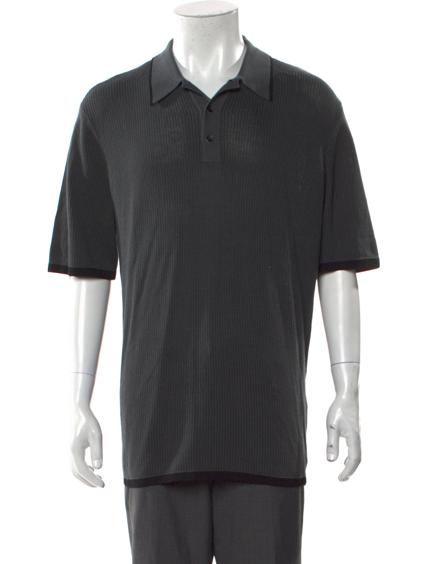 Rag & Bone Crew Neck Short Sleeve Polo Shirt
