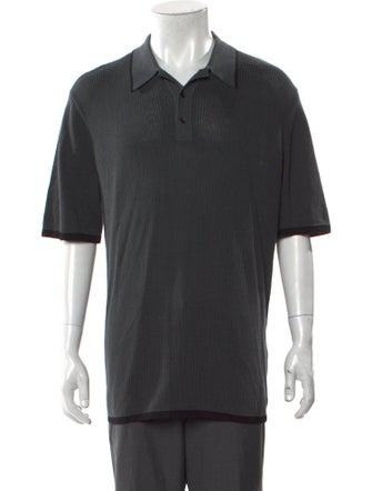 Rag & Bone Crew Neck Short Sleeve Polo Shirt