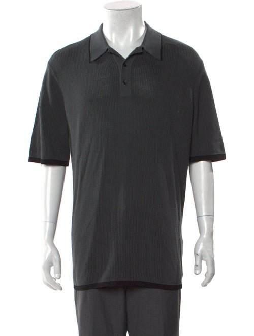 Rag & Bone Crew Neck Short Sleeve Polo Shirt