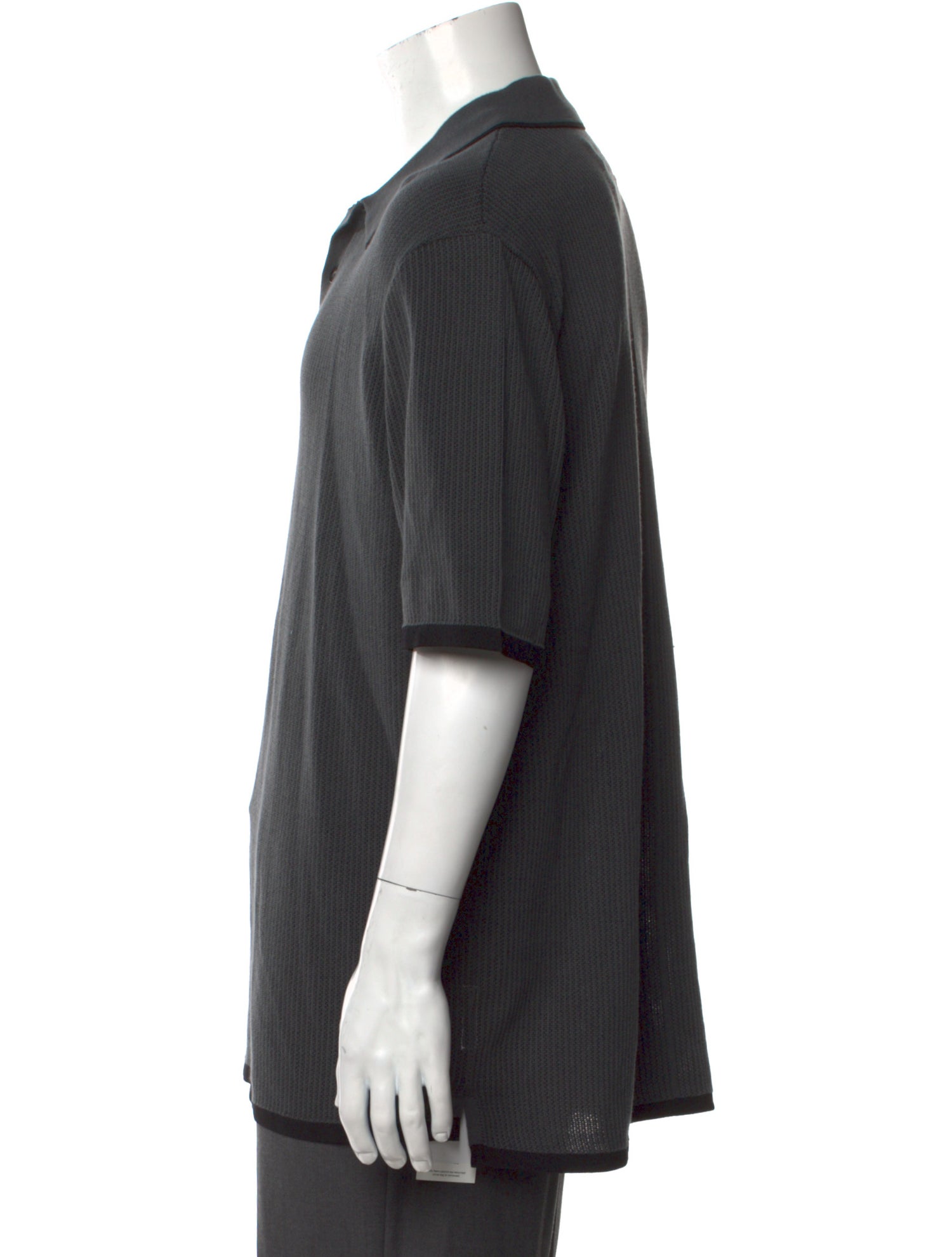 Rag & Bone Crew Neck Short Sleeve Polo Shirt