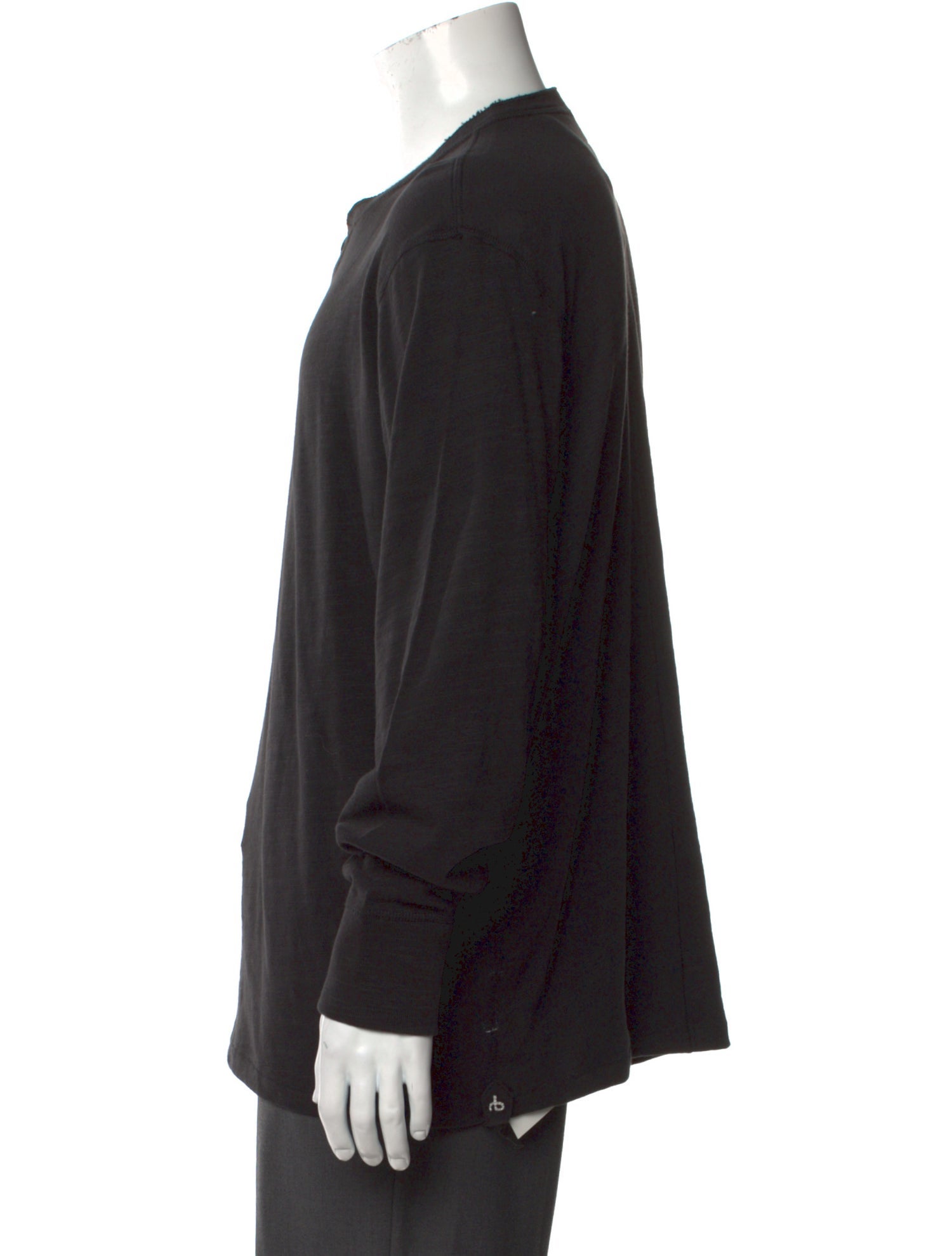 Rag & Bone Crew Neck Long Sleeve Henley w/ Tags