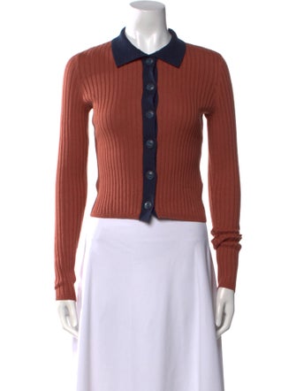 Rag & Bone Colorblock Pattern Crew Neck Sweater