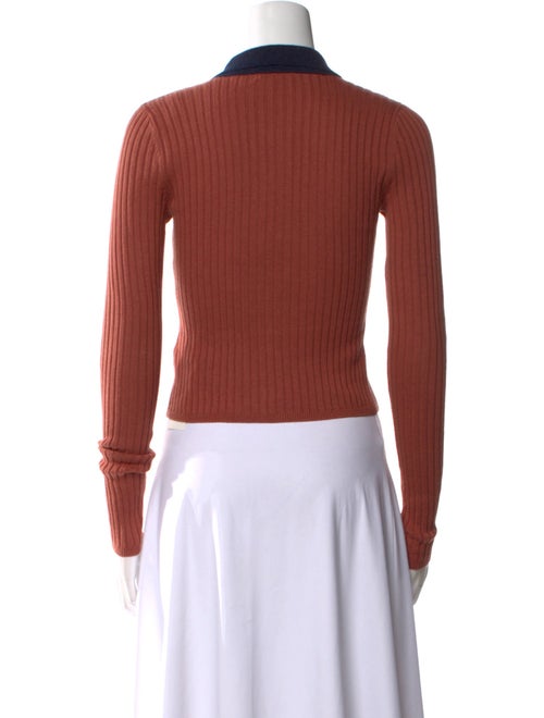 Rag & Bone Colorblock Pattern Crew Neck Sweater