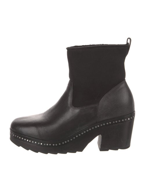 Rag & Bone Leather Studded Accents Chelsea Boots