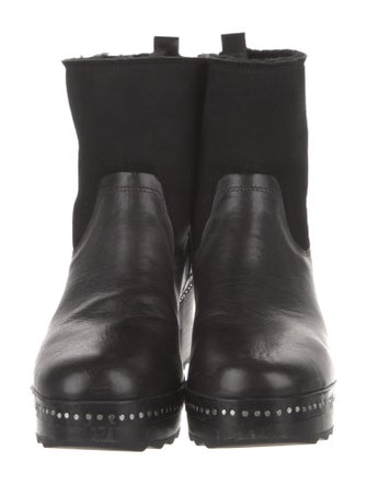Rag & Bone Leather Studded Accents Chelsea Boots