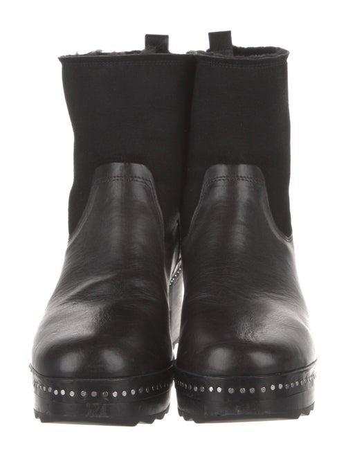 Rag & Bone Leather Studded Accents Chelsea Boots