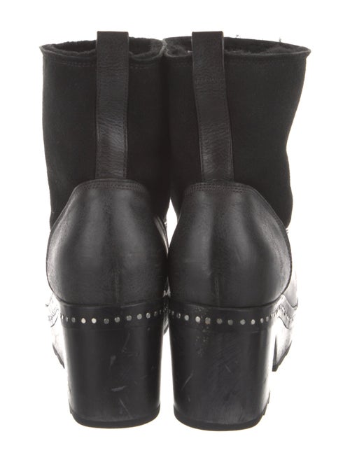 Rag & Bone Leather Studded Accents Chelsea Boots