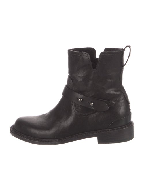 Rag & Bone Leather Moto Boots