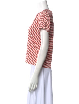 Rag & Bone Striped Crew Neck T-Shirt