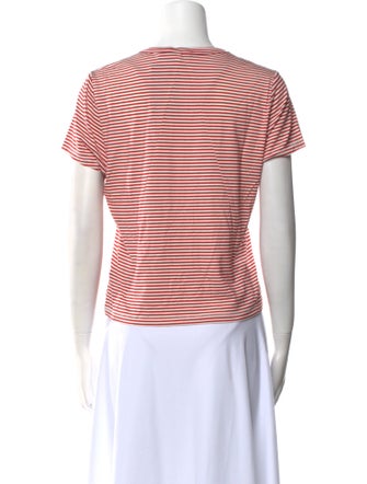 Rag & Bone Striped Crew Neck T-Shirt
