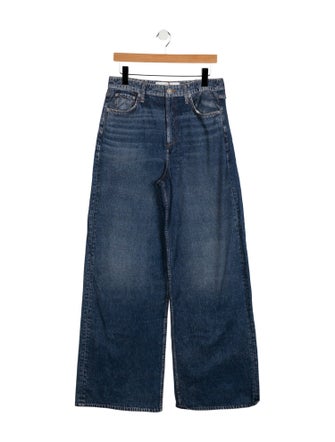 Rag & Bone High-Rise Wide Leg Jeans