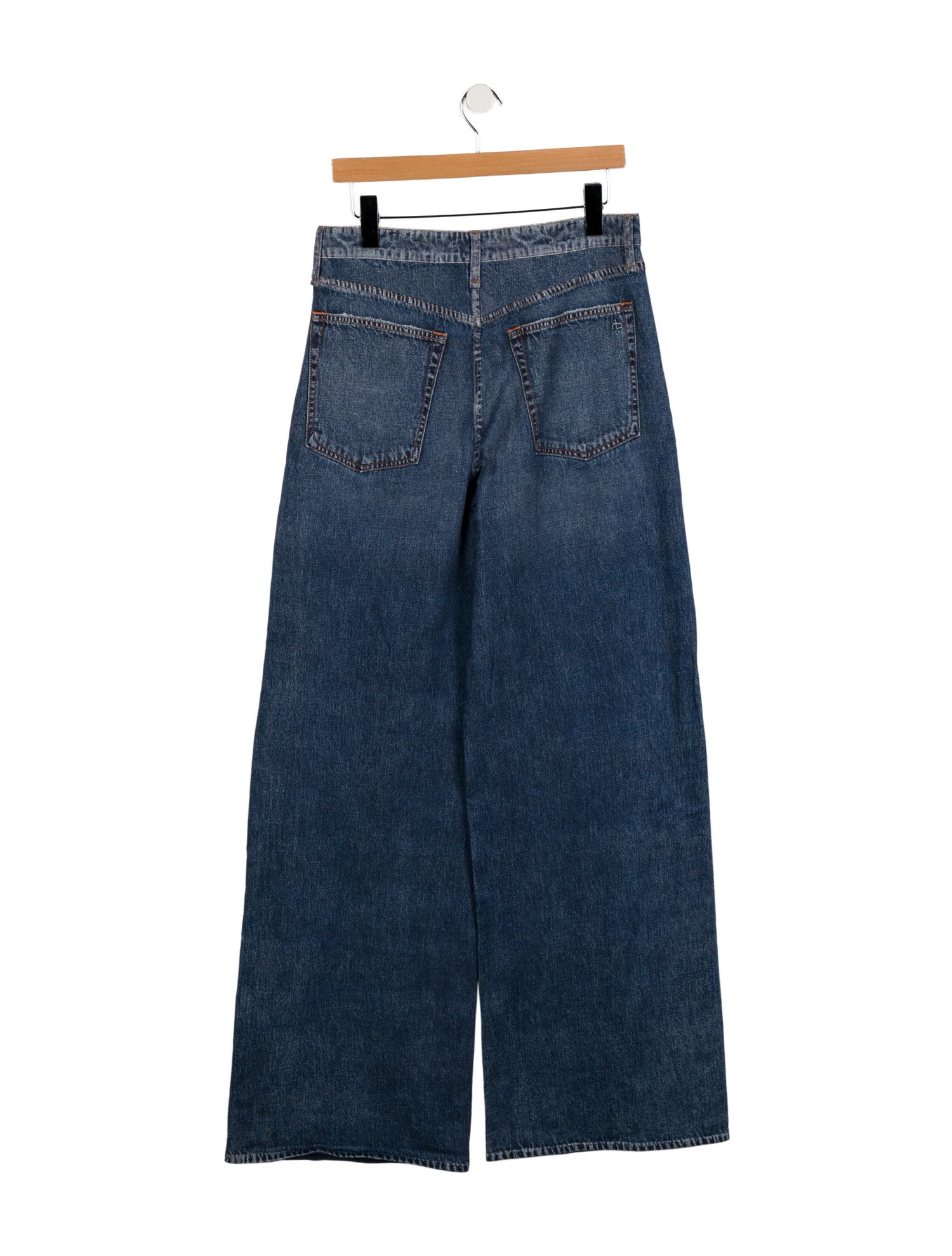 Rag & Bone High-Rise Wide Leg Jeans