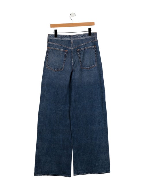 Rag & Bone High-Rise Wide Leg Jeans