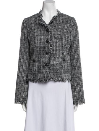 Rag & Bone Tweed Pattern Evening Jacket