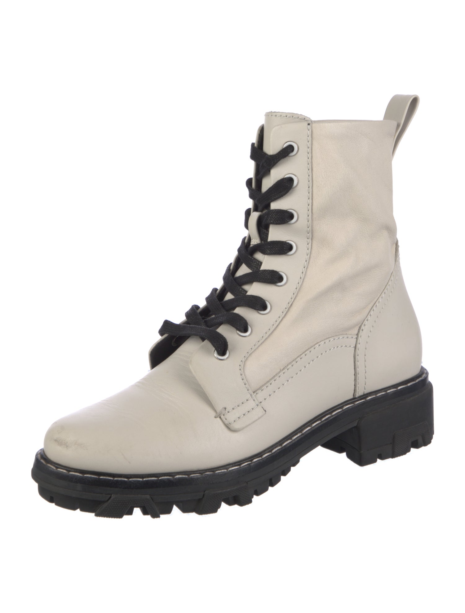 Rag & Bone Leather Combat Boots