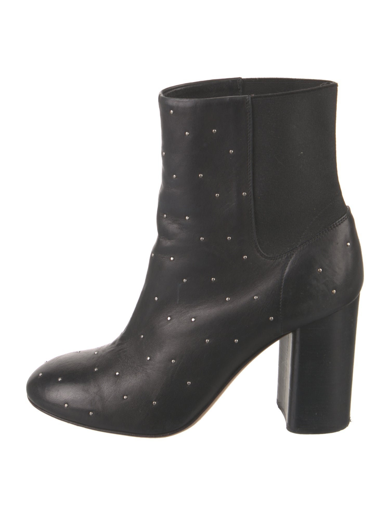 Rag & Bone Leather Studded Accents Boots