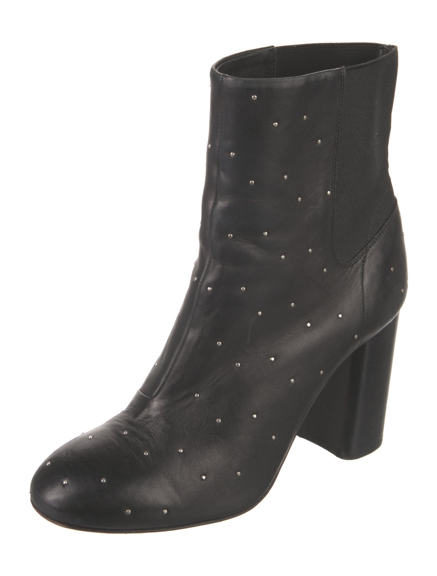 Rag & Bone Leather Studded Accents Boots