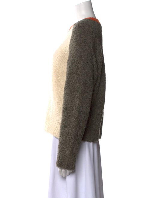 Rag & Bone Merino Wool Colorblock Pattern Sweater