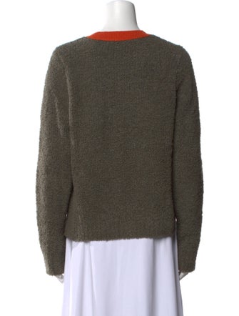 Rag & Bone Merino Wool Colorblock Pattern Sweater