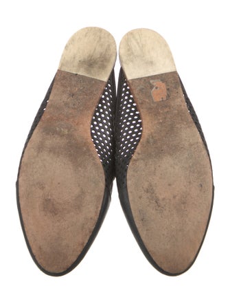 Rag & Bone Leather Lasercut Accents Mules