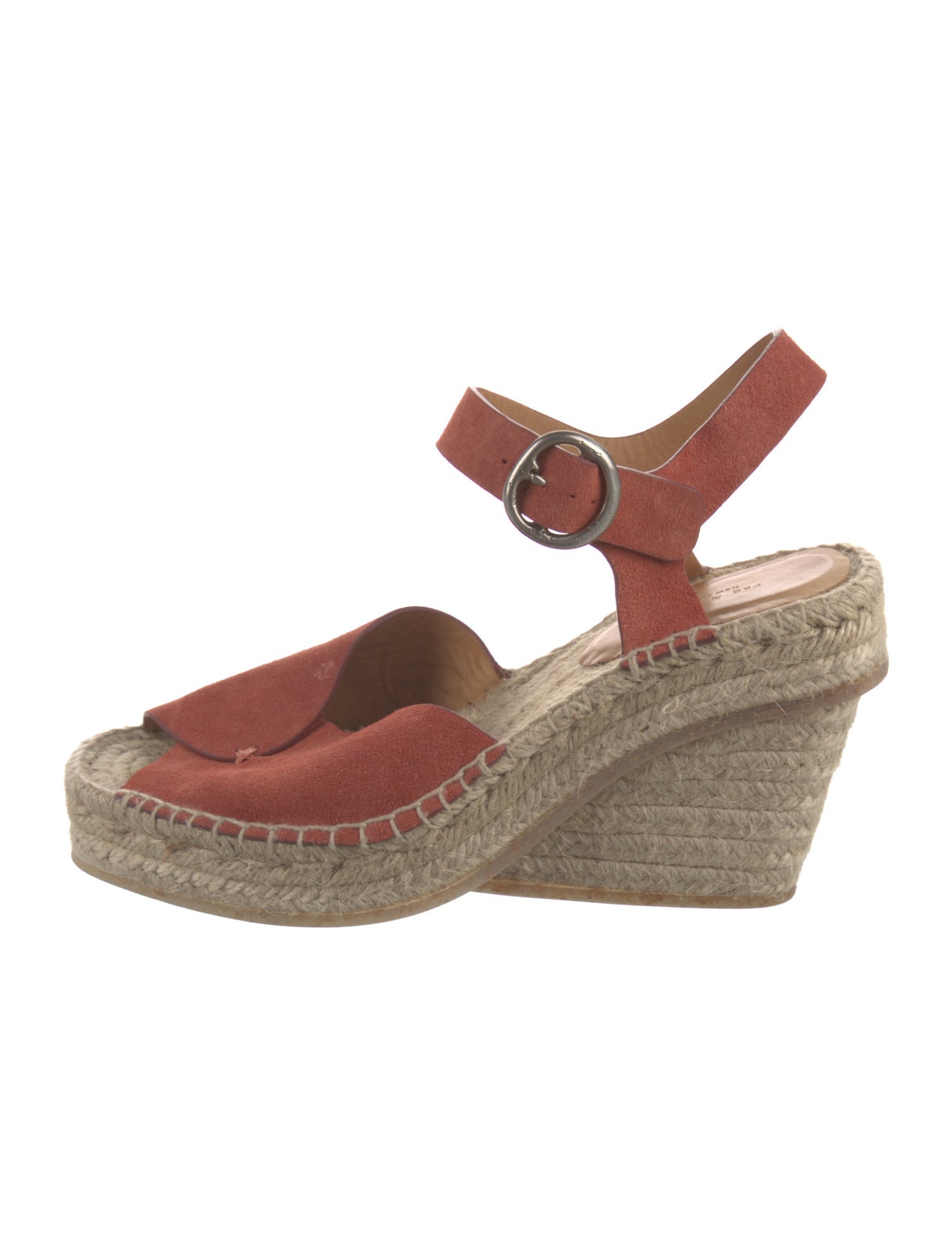 Rag & Bone Suede Animal Print Espadrilles