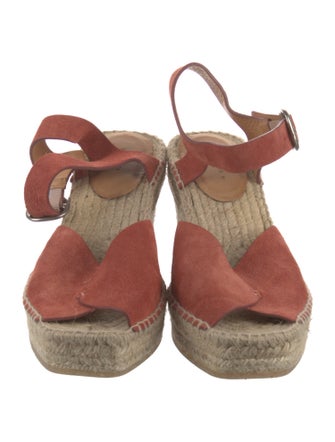 Rag & Bone Suede Animal Print Espadrilles