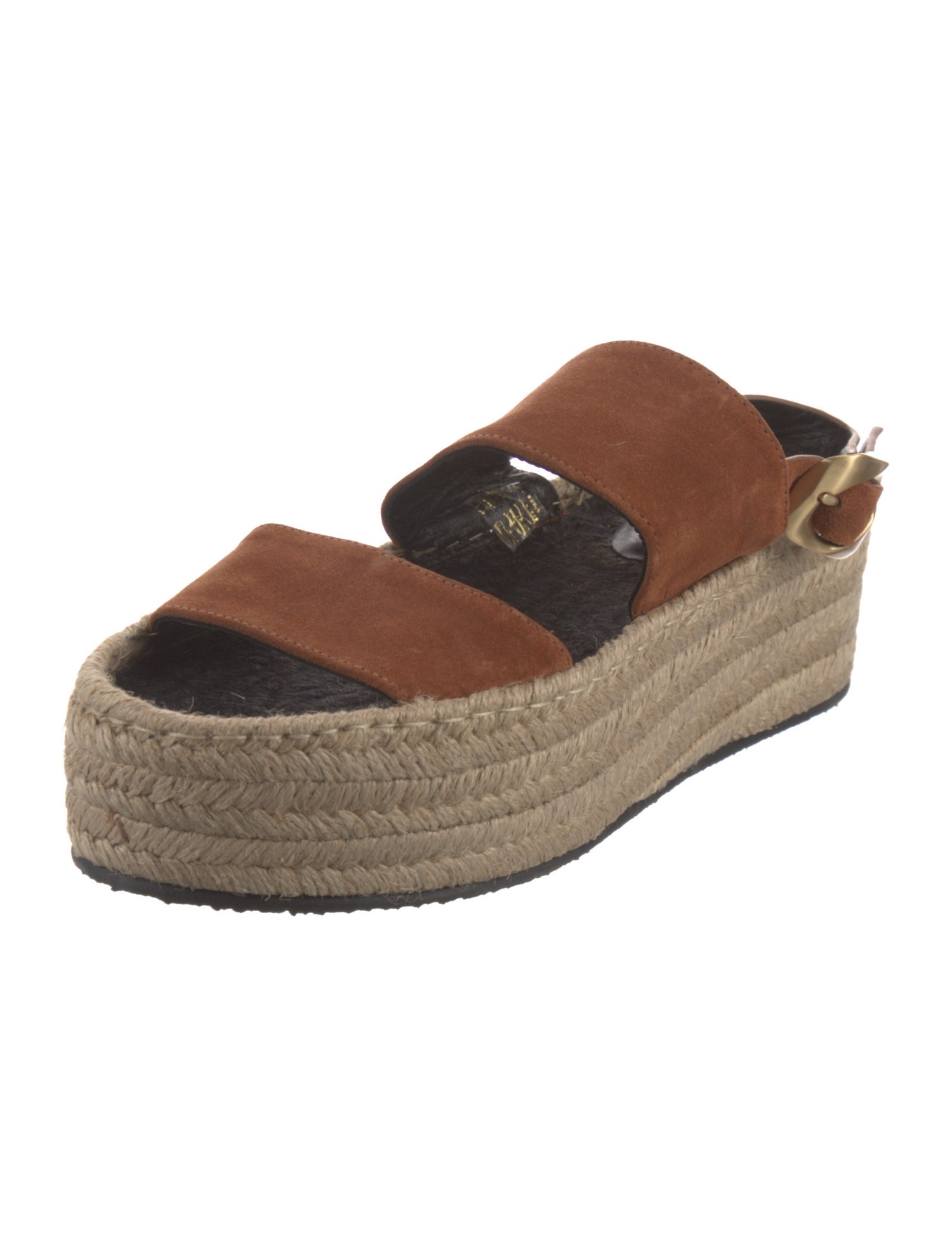 Rag & Bone Suede Braided Accents Espadrilles