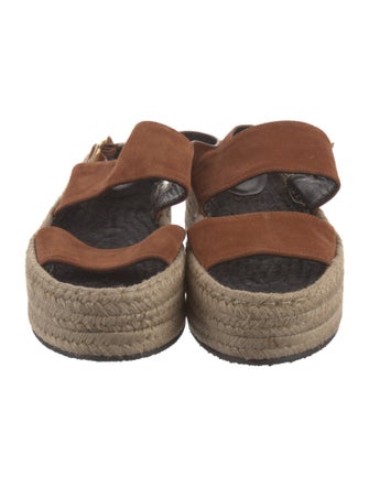 Rag & Bone Suede Braided Accents Espadrilles