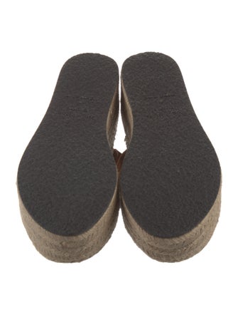 Rag & Bone Suede Braided Accents Espadrilles