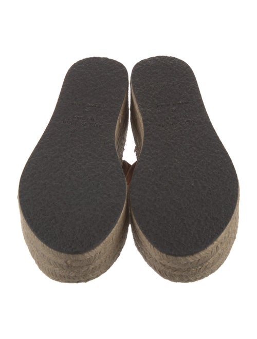 Rag & Bone Suede Braided Accents Espadrilles