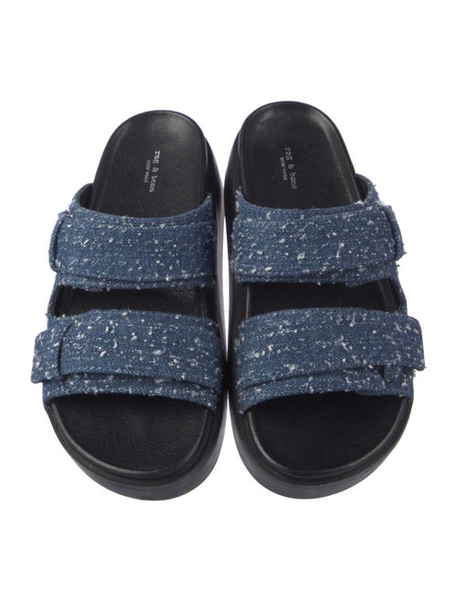 Rag & Bone Denim Printed Slides