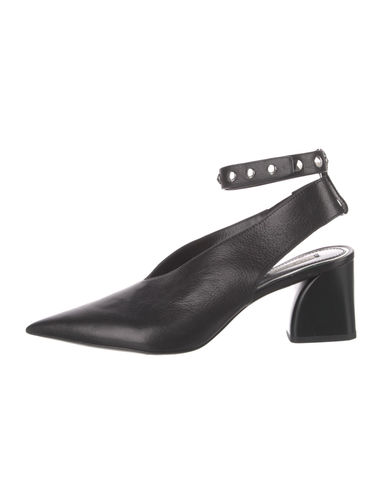 Rag & Bone Leather Studded Accents Slingback Pumps