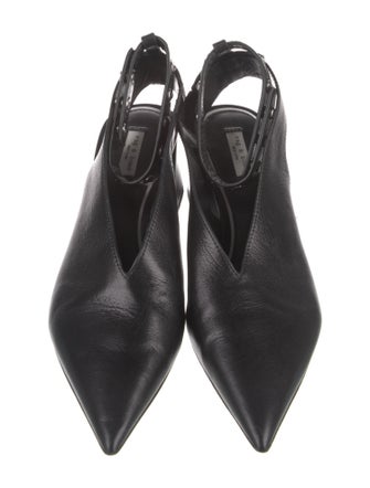 Rag & Bone Leather Studded Accents Slingback Pumps