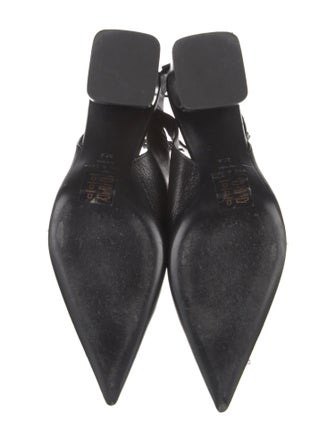 Rag & Bone Leather Studded Accents Slingback Pumps