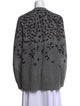 Rag & Bone Animal Print Open Front Sweater