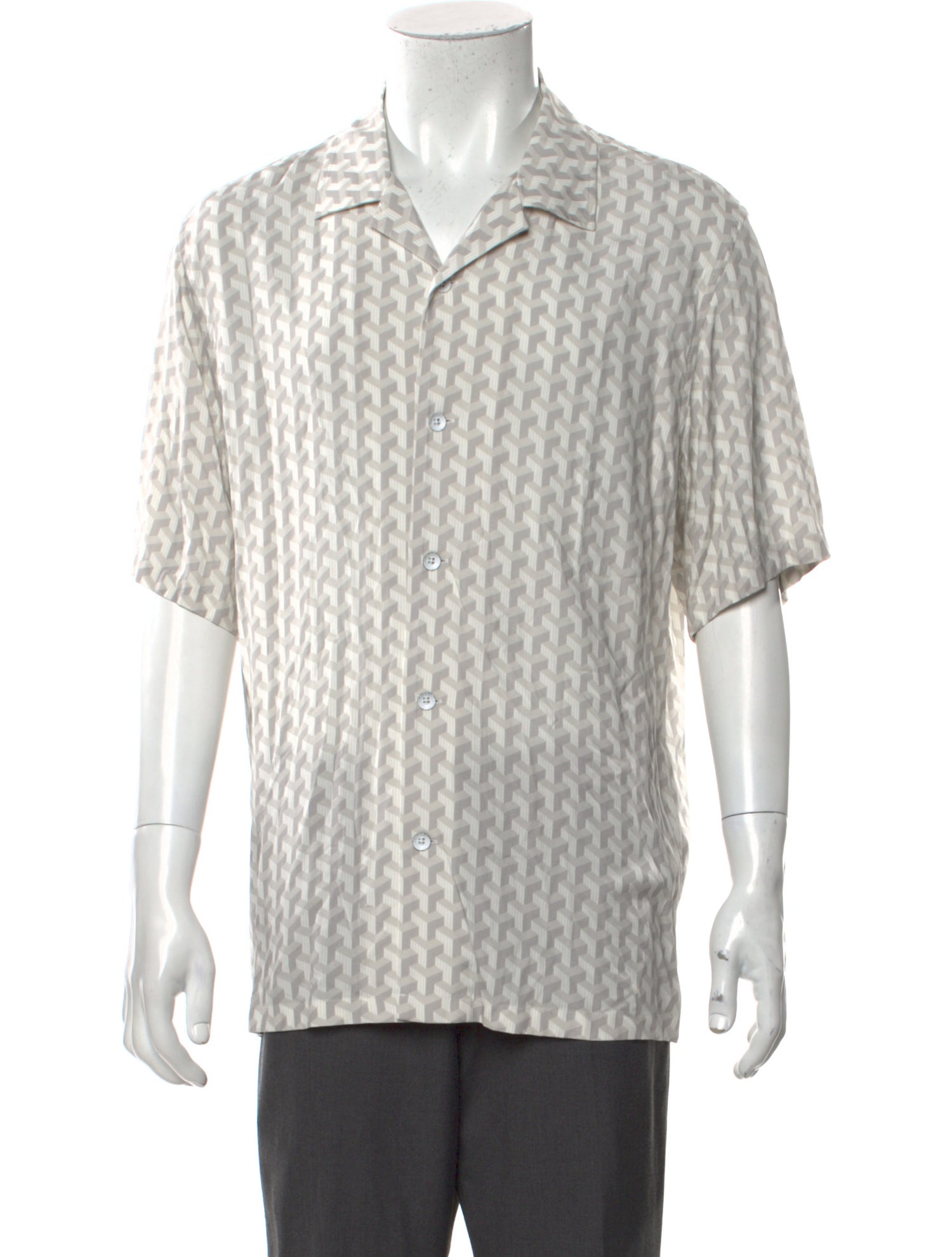 Rag & Bone Striped Short Sleeve Shirt w/ Tags