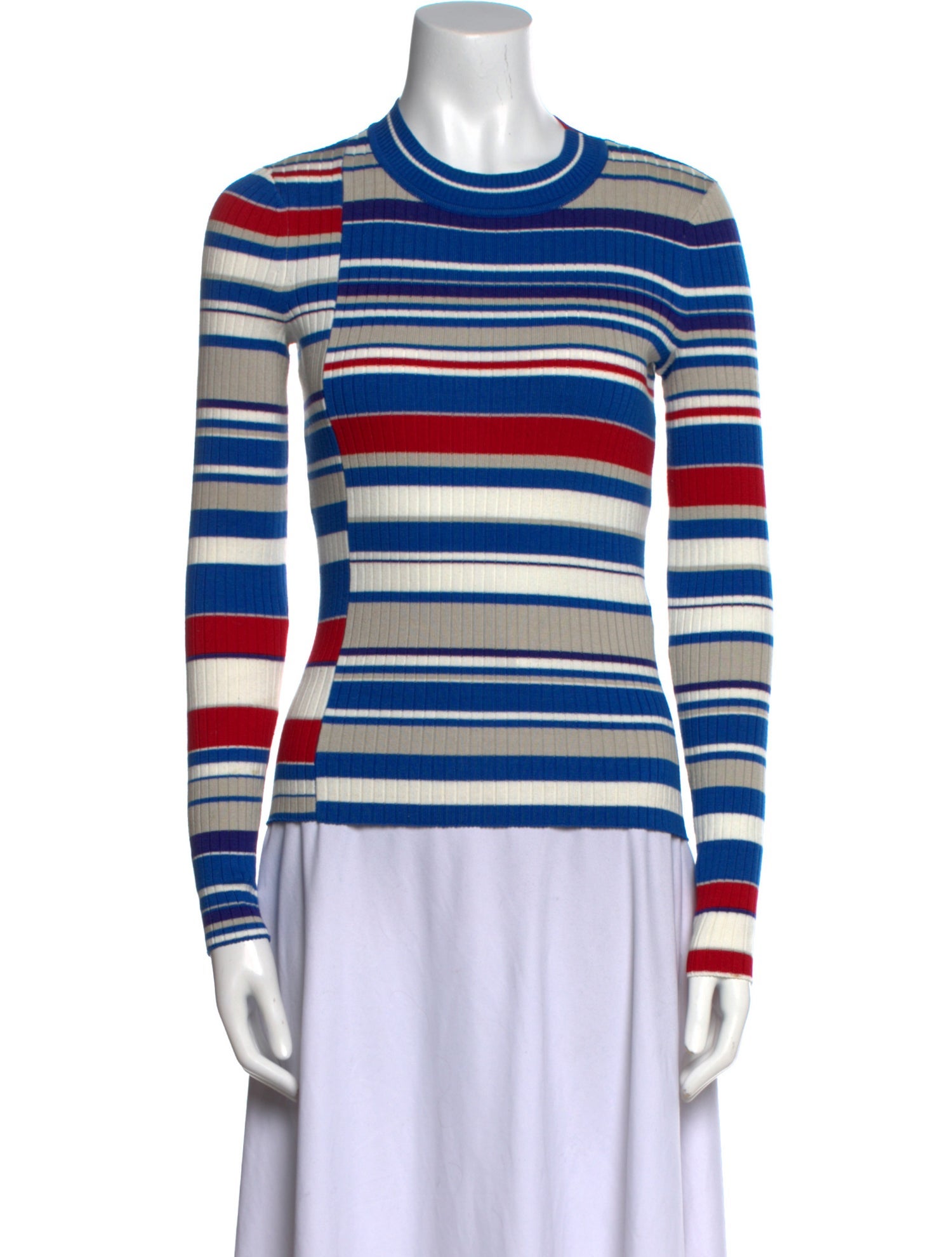 Rag & Bone Striped Crew Neck Sweater