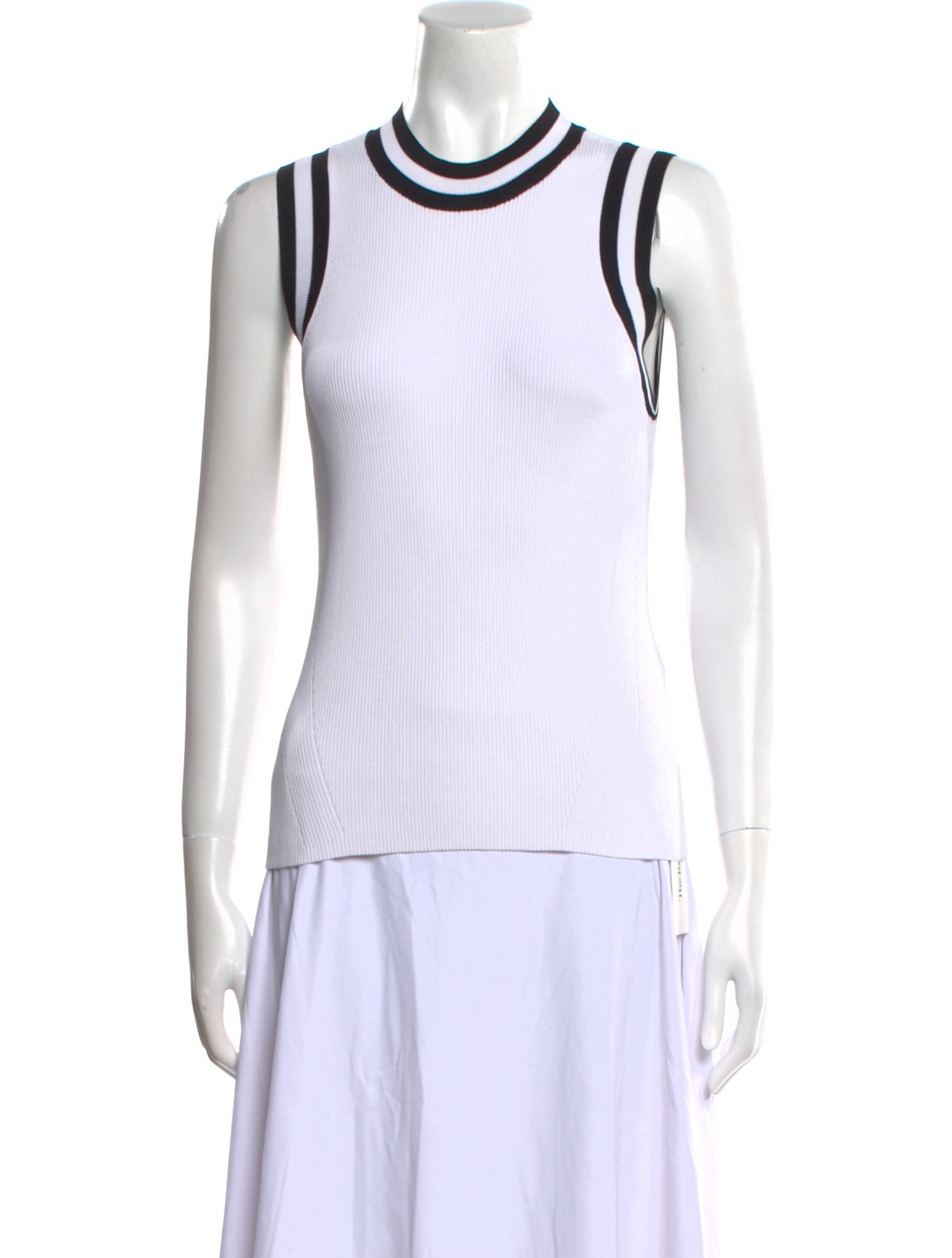 Rag & Bone Mock Neck Sleeveless Top