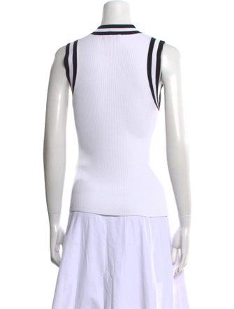 Rag & Bone Mock Neck Sleeveless Top