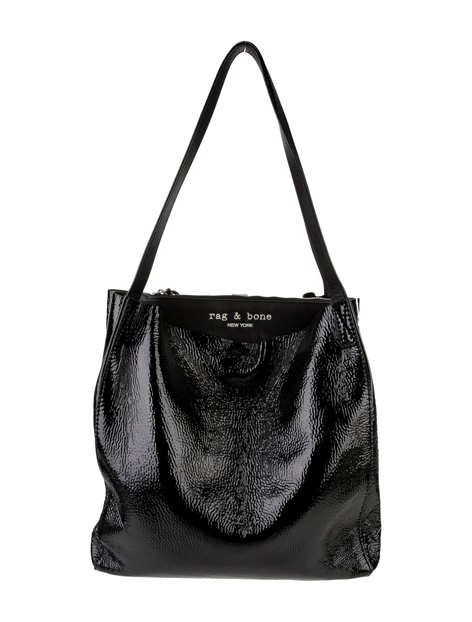 Rag & Bone Patent Leather Shoulder Bag