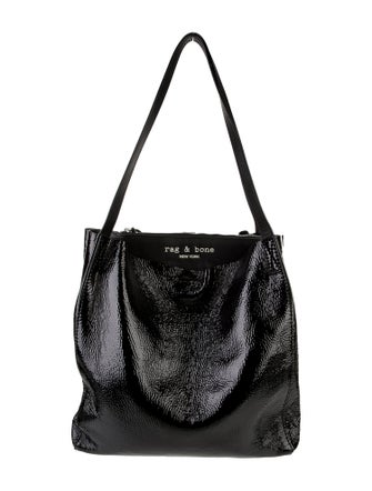 Rag & Bone Patent Leather Shoulder Bag