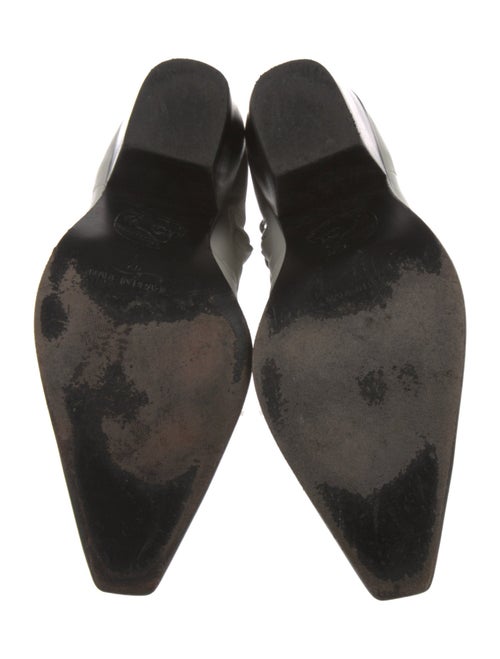 Rag & Bone Leather Chain-Link Accents Western Boots