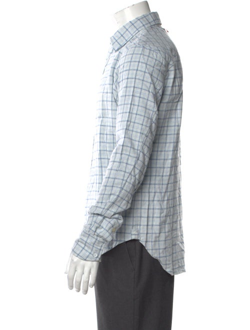 Rag & Bone Plaid Print Long Sleeve Shirt