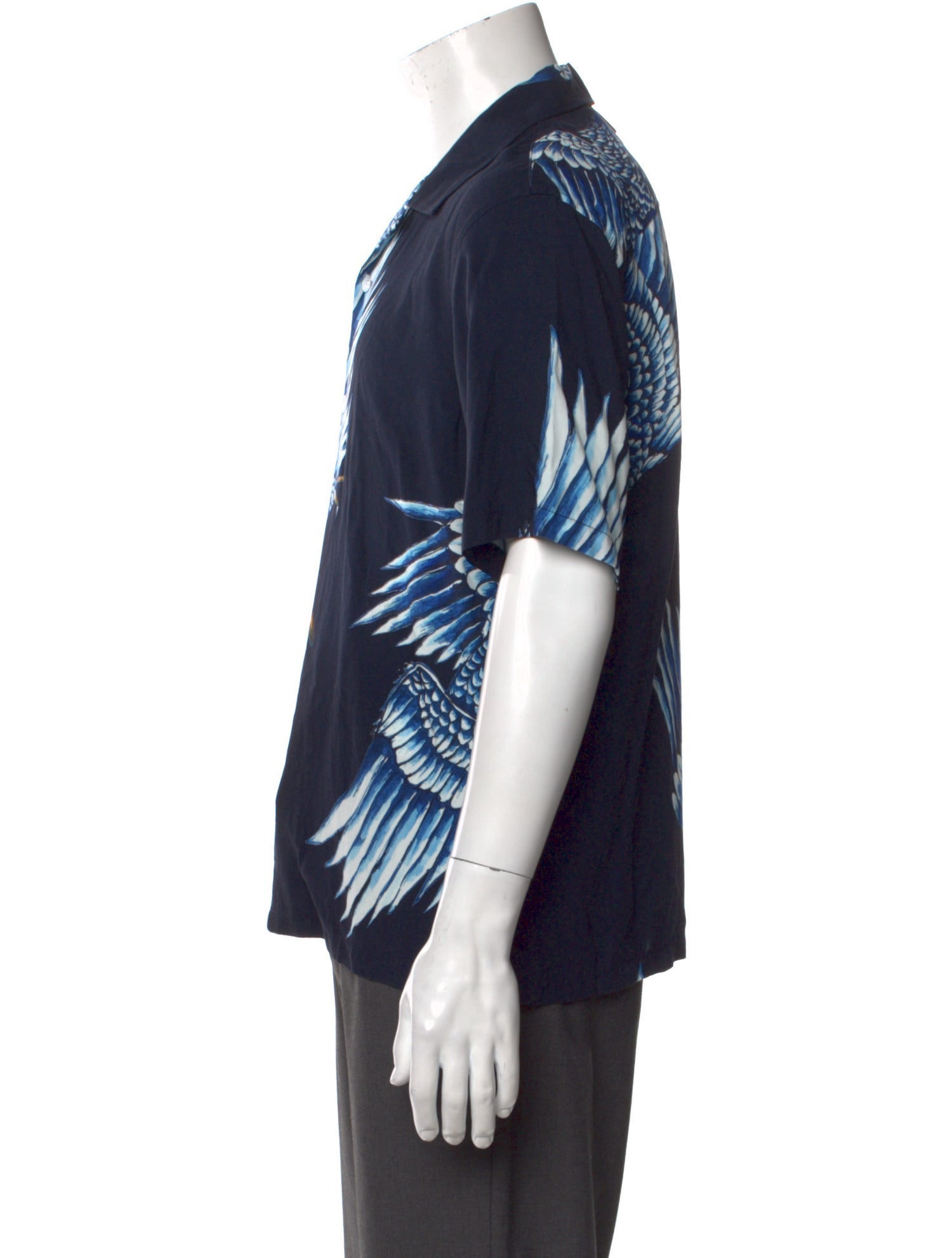 Rag & Bone Graphic Print Short Sleeve Shirt w/ Tags