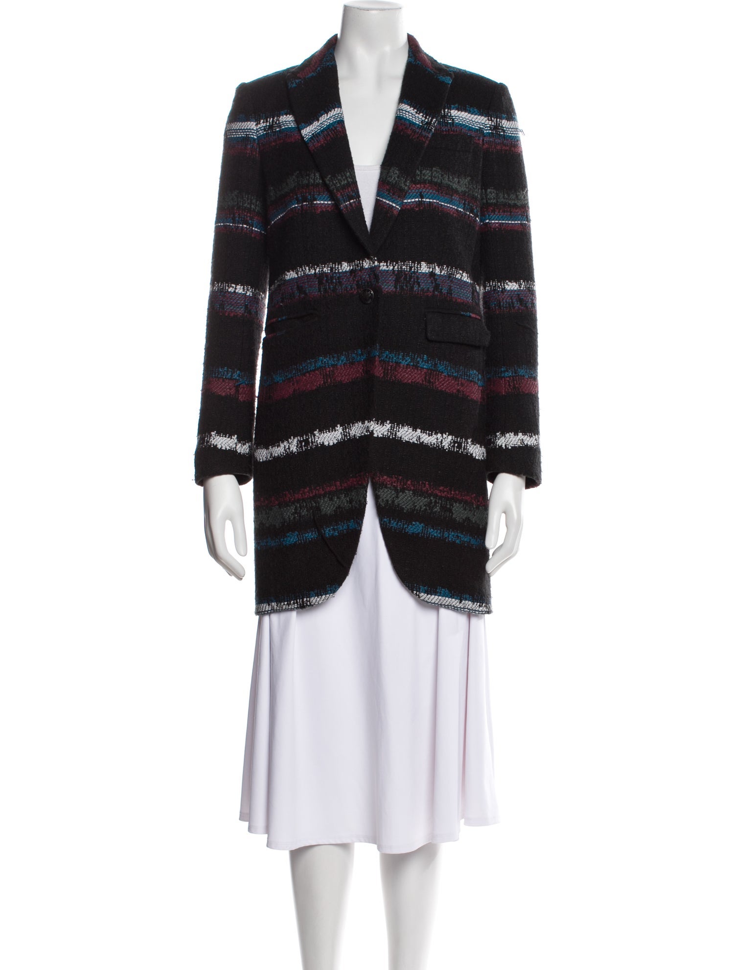 Rag & Bone Striped Coat
