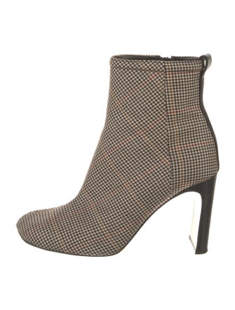 Rag & Bone Houndstooth Print Sock Boots