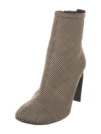 Rag & Bone Houndstooth Print Sock Boots