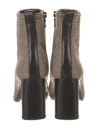 Rag & Bone Houndstooth Print Sock Boots