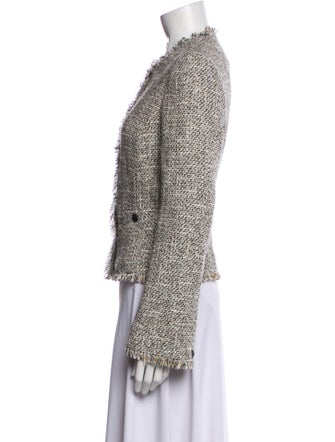 Rag & Bone Tweed Pattern Evening Jacket